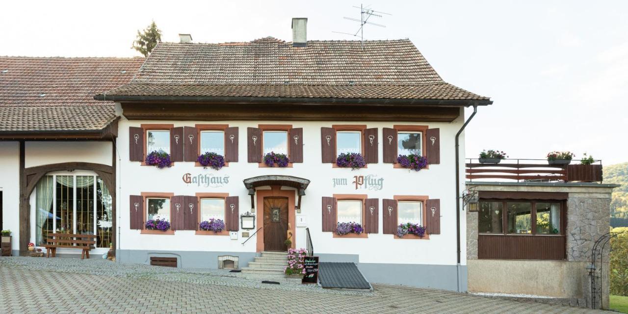 Hotel Landgasthof Zum Pflug Kleines Wiesental Bagian luar foto
